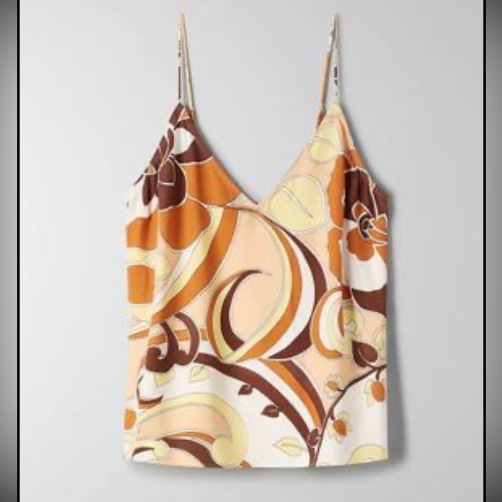 Aritzia Wilfred Boscono satin Camisole (BNWT)